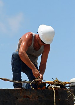 Bringing in the Work Boats....